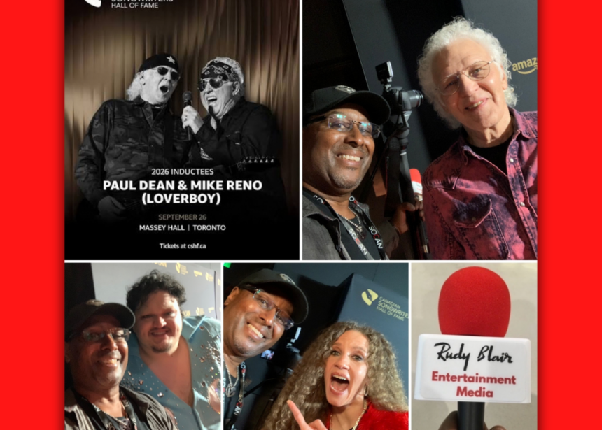 Intv w Amanda Marshall, Todd Kerns, Talk & Inductee Paul Dean Of Loverboy (w Mike Reno) On The 2026 CSHF Red Carpet